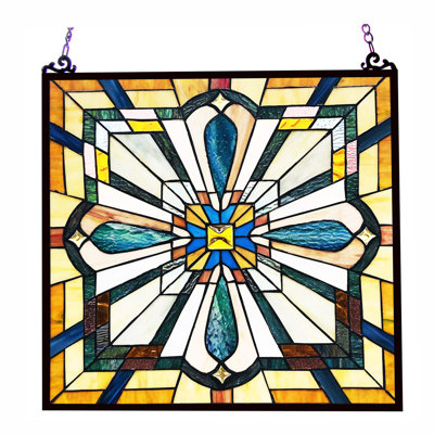 Square Shaped Stained Glass Panels You'll Love in 2020 | Wayfair